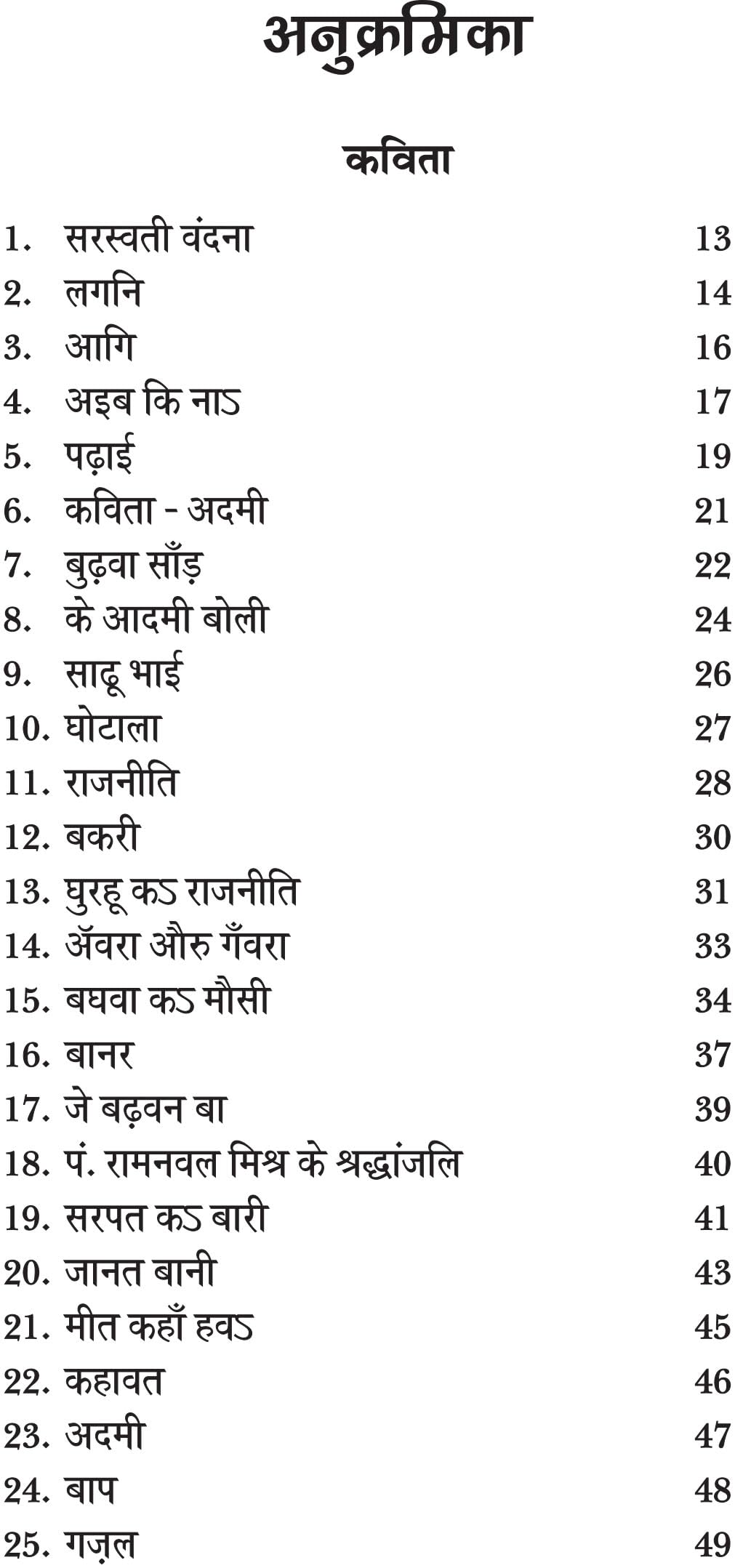 BUDWA SAND भोजपुरी कविता संग्रह