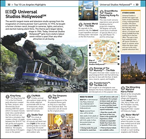 DK Eyewitness Top 10 Los Angeles (Pocket Travel Guide)