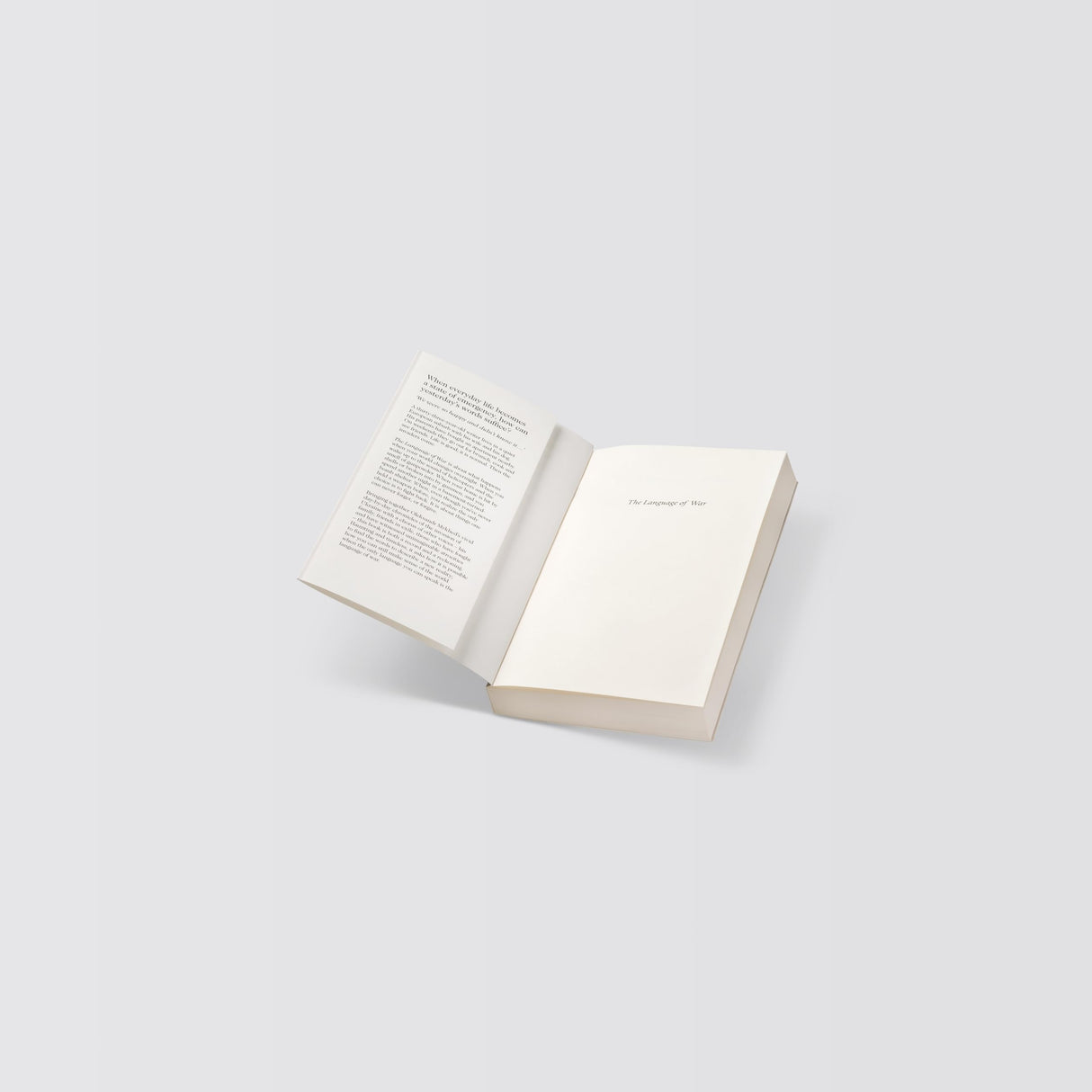 The Language of War - Retail Maharaj