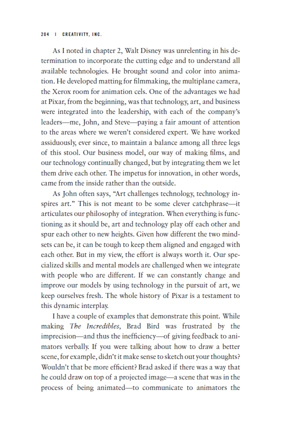 Creativity, Inc. (L)