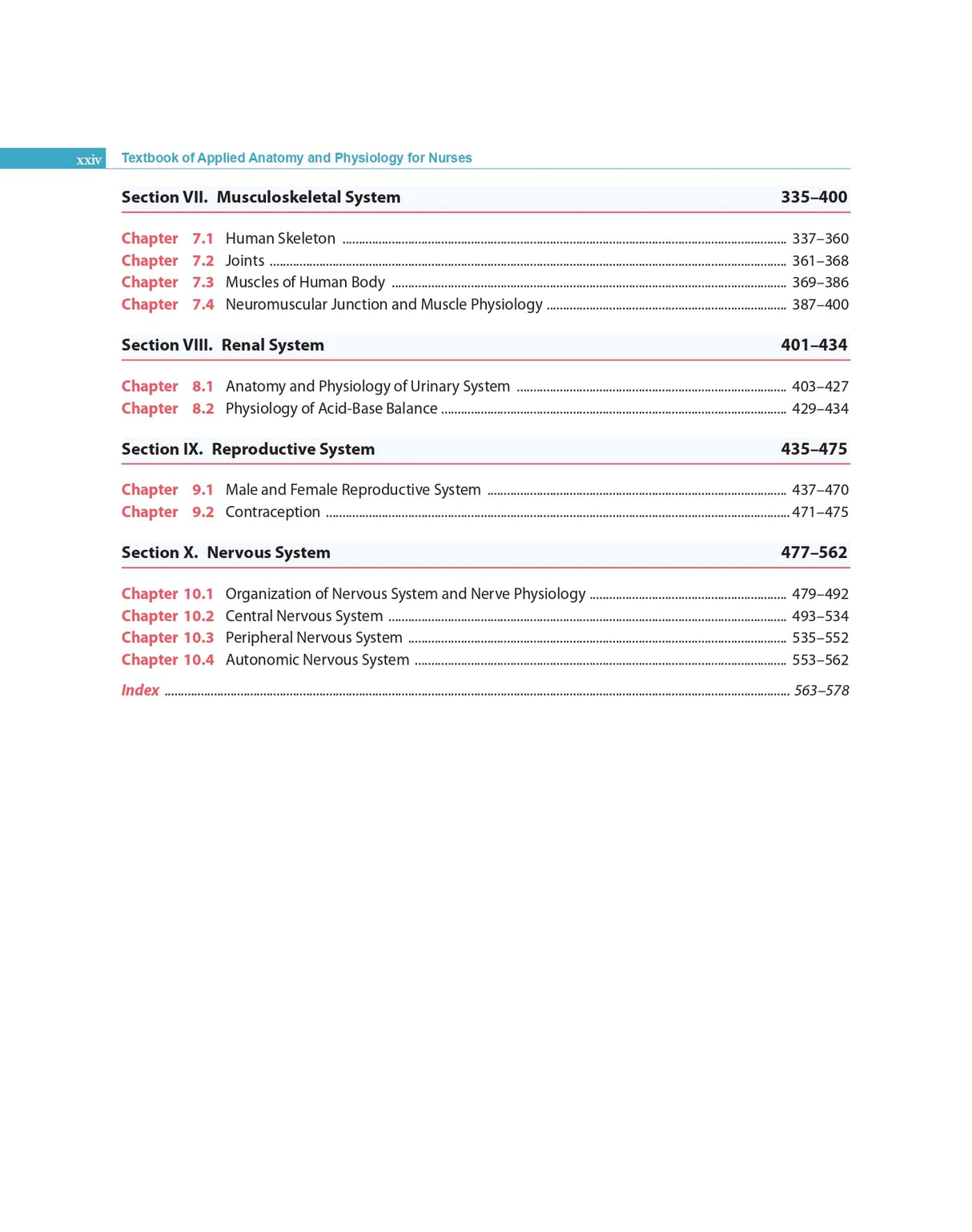 Textbook Of Applied Anatomy And Physiology For Bsc Nursing Students 3Ed (Pb 2023)