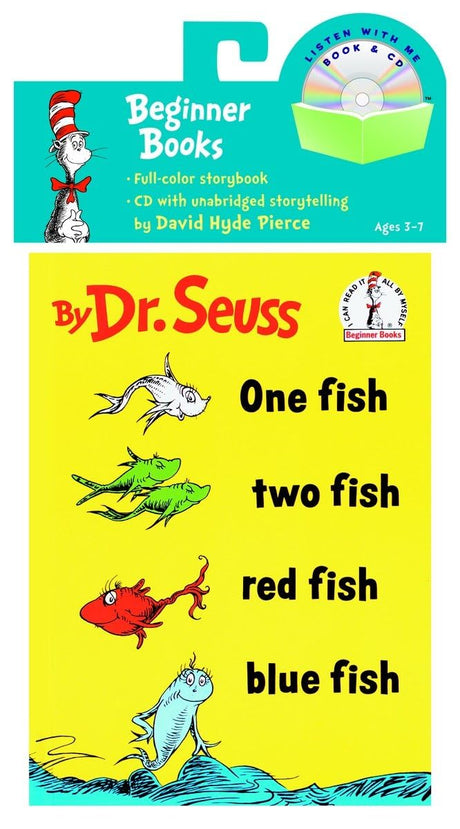 One Fish, Two Fish, Red Fish, Blue Fish Book & CD (I Can Read It All by Myself Beginner Books (Paperback)) - Retail Maharaj
