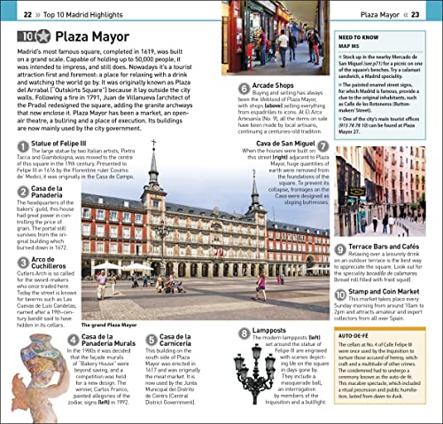 DK Eyewitness Top 10 Madrid (Pocket Travel Guide) - Retail Maharaj
