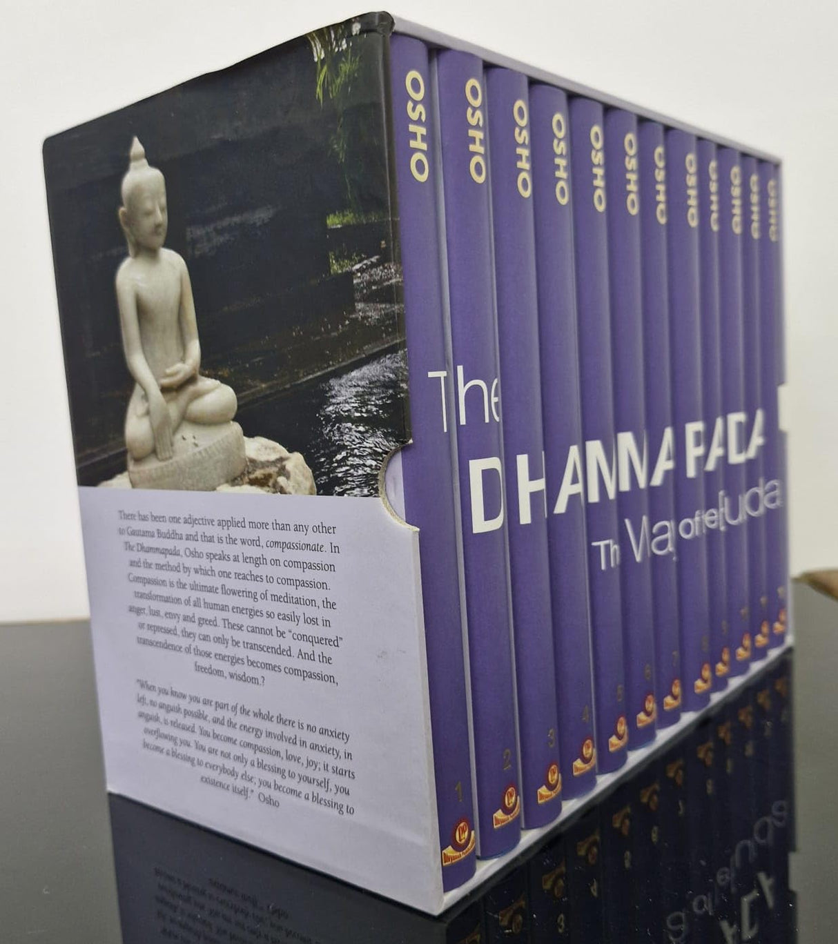 The Dhammapada The Way Of The Buddha - By OSHO (12 Volume Set In a Box) - Retail Maharaj