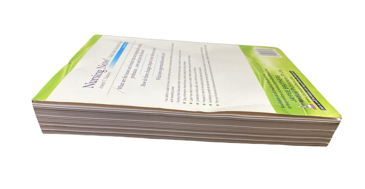 NURSING NOW ! TODAY'S ISSUES,TOMORROW'S TRENDS