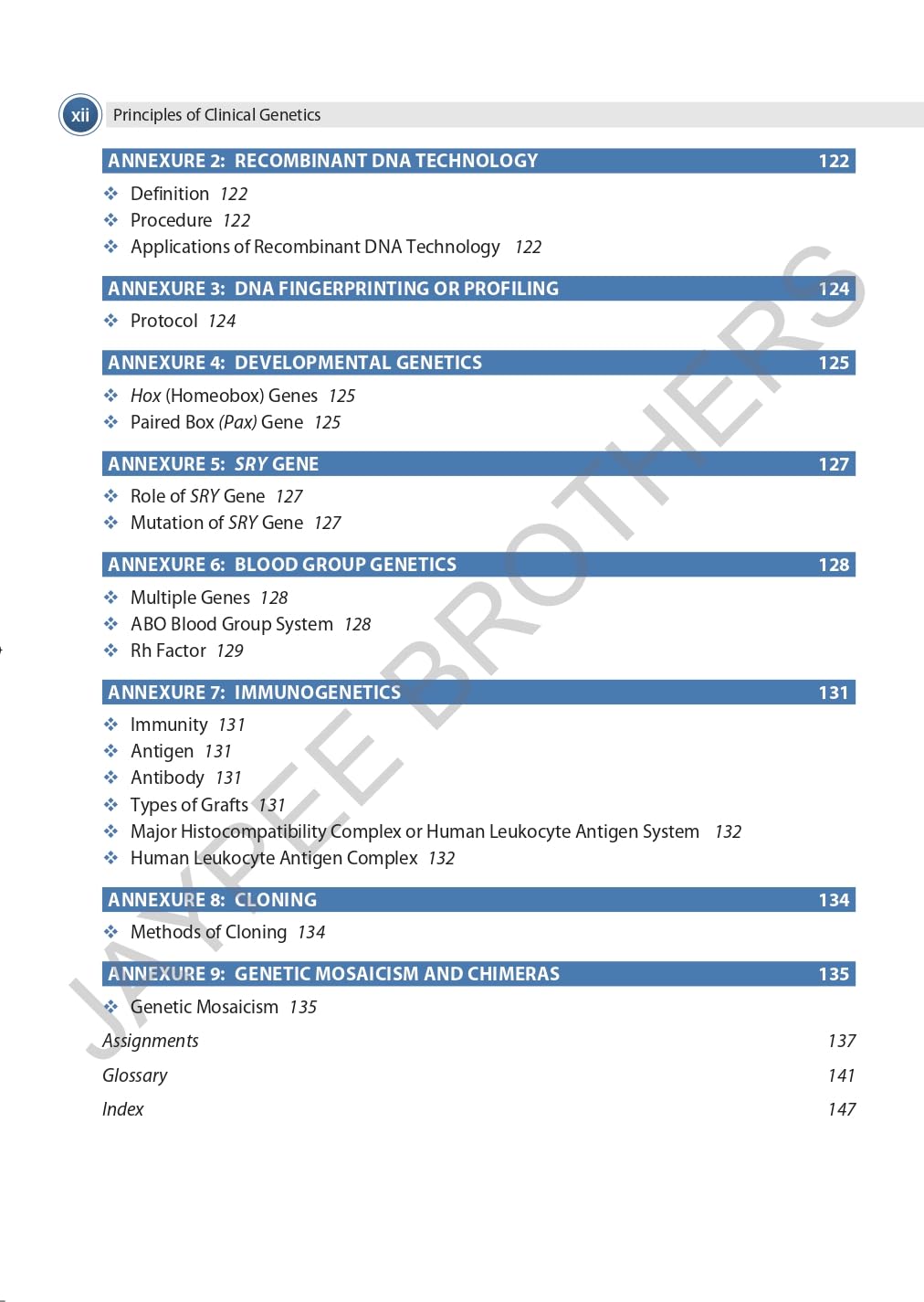 Principles of Clinical Genetics