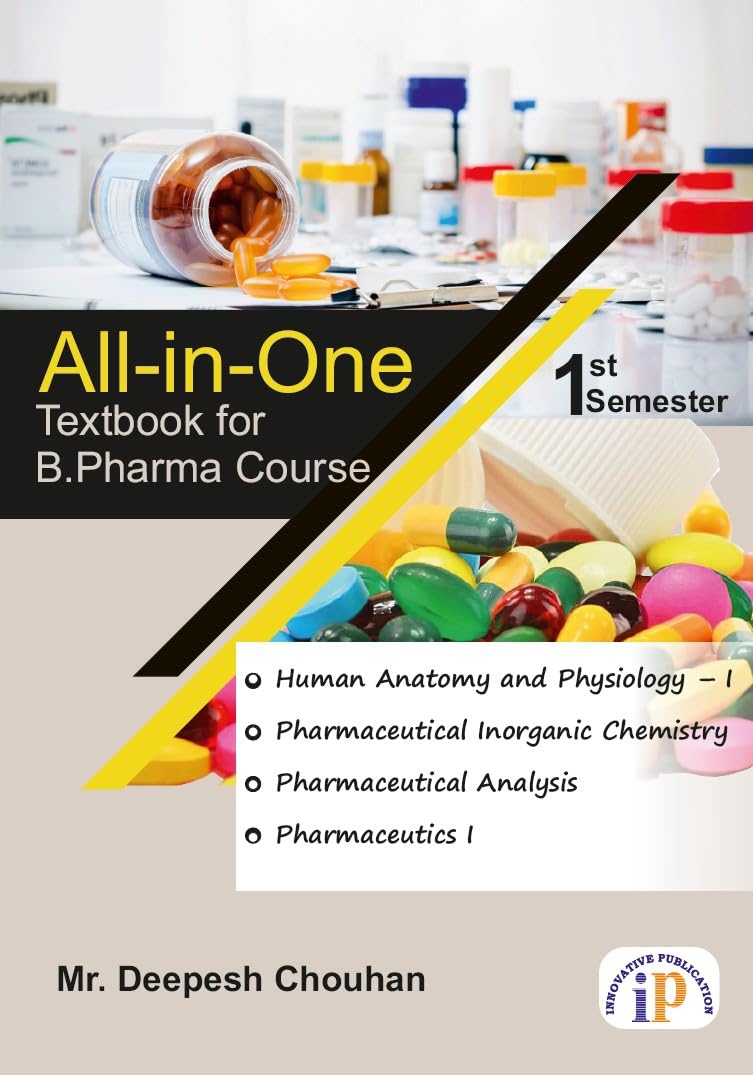 All-in-One Textbook and Practical Book for B.Pharma Course - Retail Maharaj