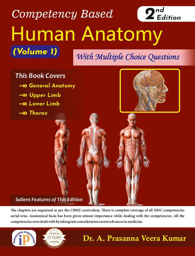 Competency Based Human Anatomy Volume I (Second Edition) - Retail Maharaj