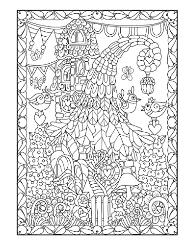 Creative Haven Whimsical Houses Coloring Book