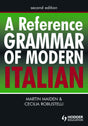 A Reference Grammar of Modern Italian - Retail Maharaj