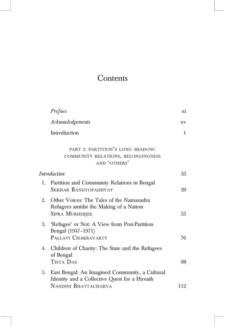 Revisiting Partition: Contestation, Narratives and Memories - Retail Maharaj