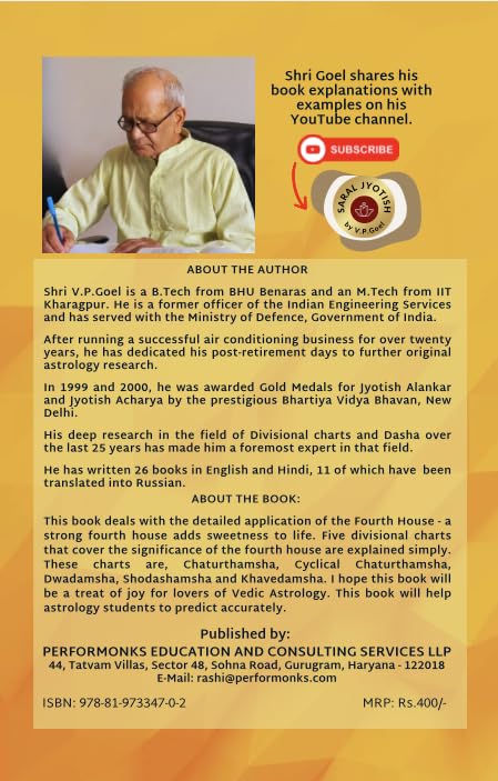 Saral Jyotish (2024 Edition) (Part 6) [English] By V.P.Goel - Retail Maharaj