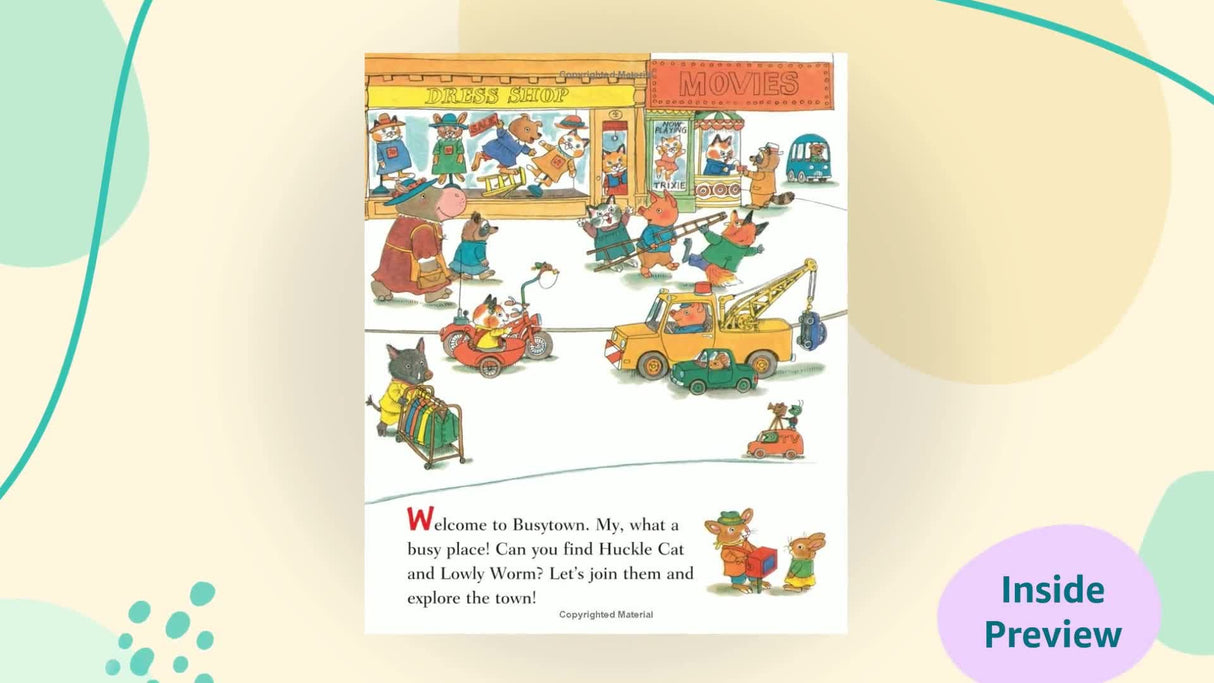 Richard Scarry's Busy Busy People (Richard Scarry's BUSY BUSY Board Books)