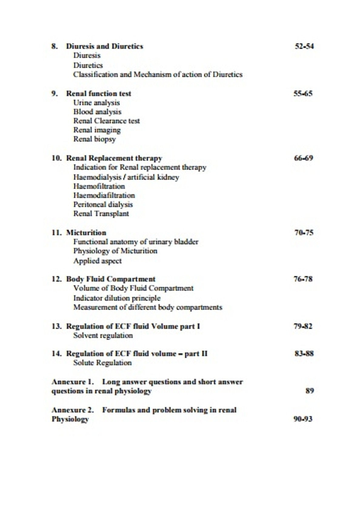Renal Physiology For MBBS Students