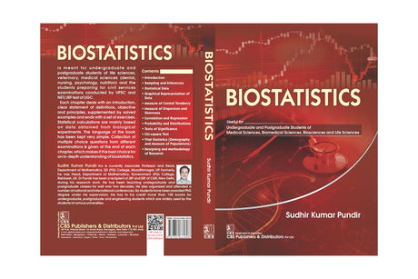 Biostatistics [Paperback] PUNDIR S.K. - Retail Maharaj