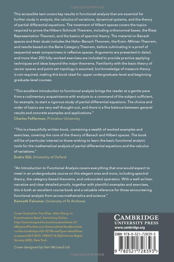 An Introduction to Functional Analysis