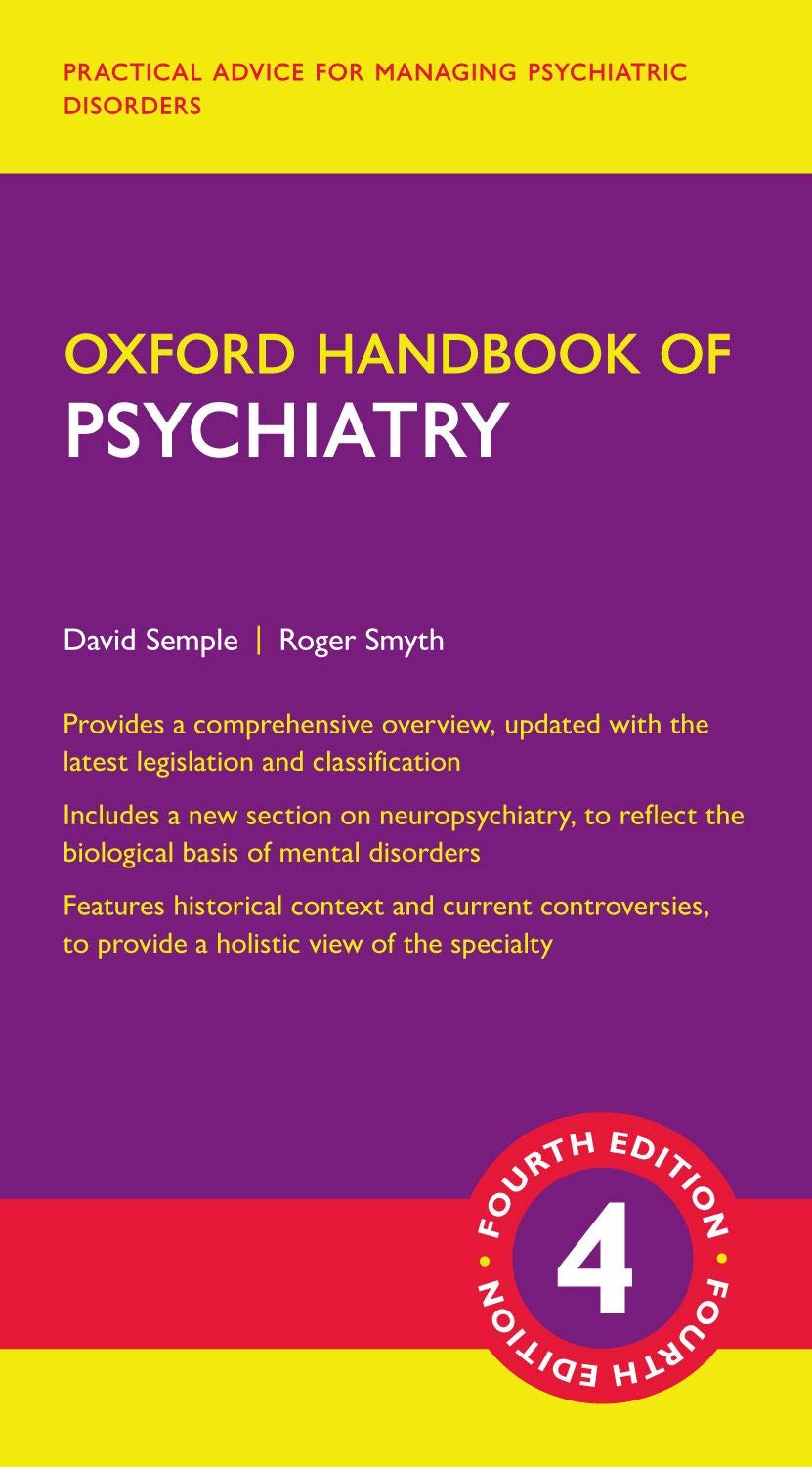 OXFORD HAND BOOK OF PSYCHIATRY 4E OXHMED XE P