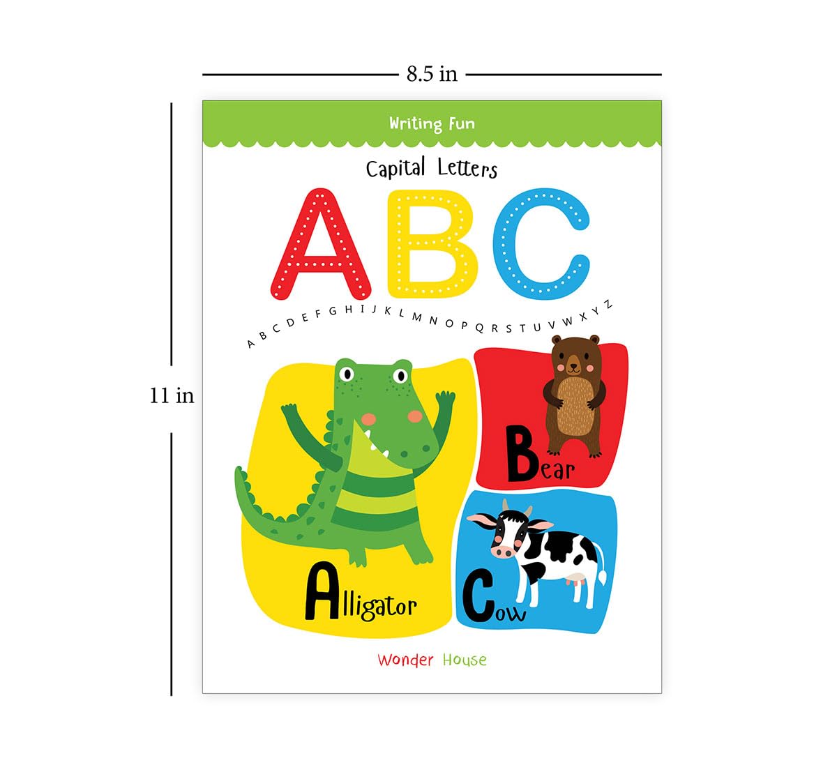 Capital Letters ABC – Write and Practice Book for Kids: Learn to Trace