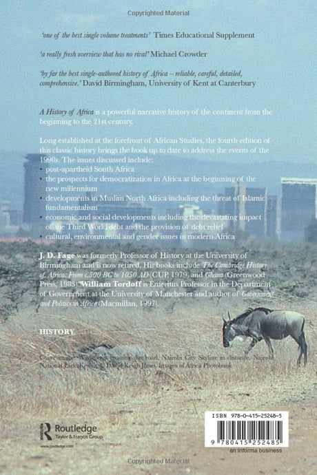 A History of Africa - Retail Maharaj