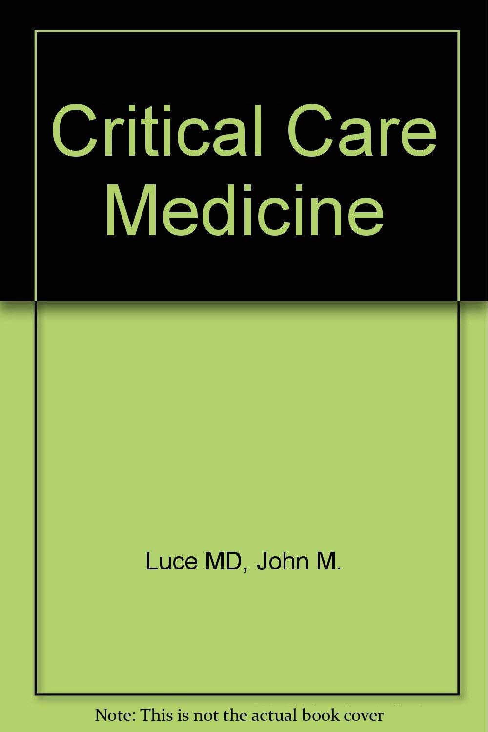 Critical Care Medicine