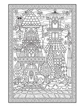 Creative Haven Whimsical Houses Coloring Book