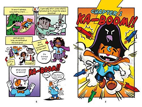 Max Meow Book 2: Donuts and Danger: (A Graphic Novel)
