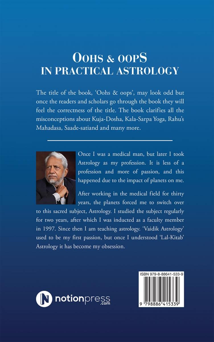 Oohs And Oops In Practical Astrology [English] By Amar Agarwal - Retail Maharaj