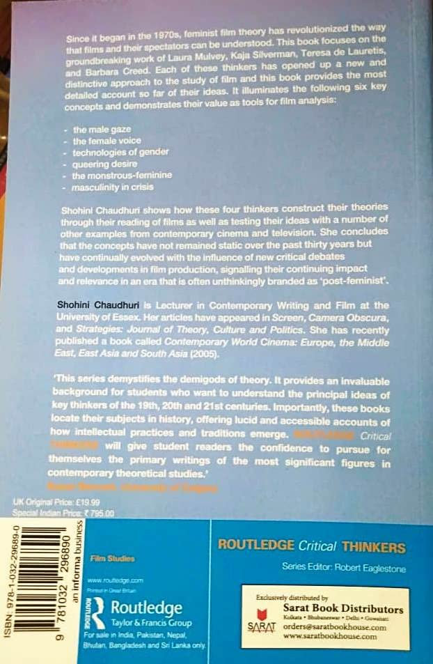 Feminist Film Theorists [Paperback] Shohini Chaudhuri - Retail Maharaj