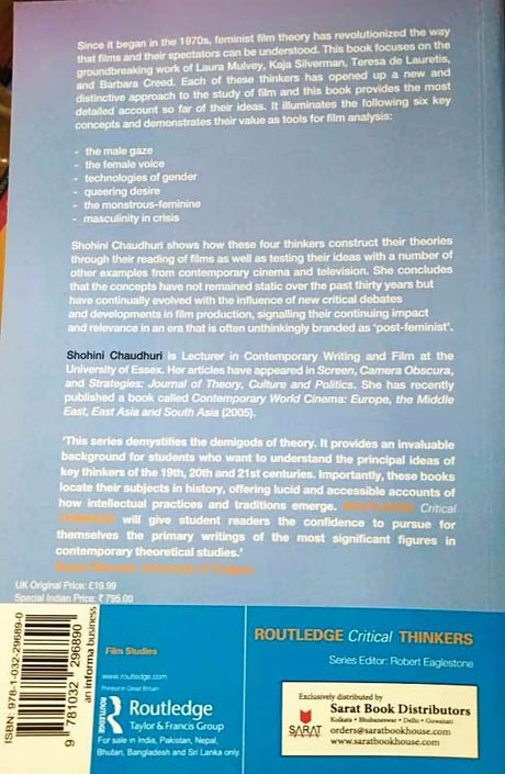 Feminist Film Theorists [Paperback] Shohini Chaudhuri - Retail Maharaj