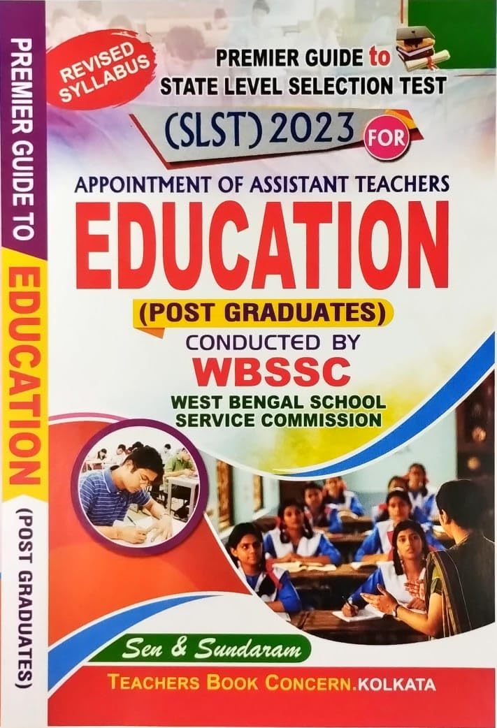 Premier Guide To SLST 2023Appointment Of Assisant Teachers EDUCATION ( Post Graduates) WBSSC (Bengali Version) - Retail Maharaj