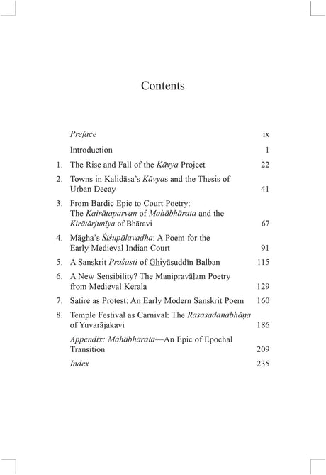 Clio Revisits Calliope: A Historian’s Excursion to the Kavya Literature - Retail Maharaj