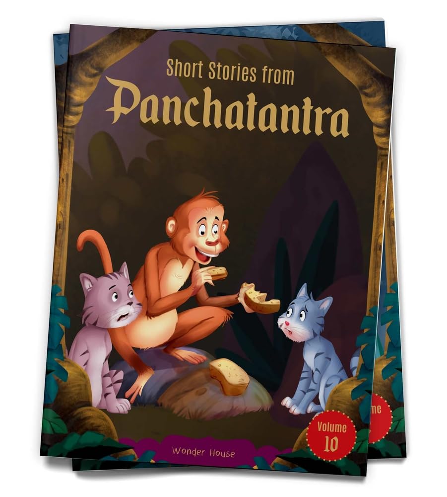 Short Stories From Panchatantra - Volume 10: Abridged Illustrated Stories For Children (With Morals) - Retail Maharaj