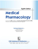 Medical Pharmacology 8ed. | As per the latest NMC Guidelines - 2025 | ISBN - 9789349057043