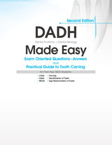 Dadh Dental Anatomy Dental Histology Made Easy Exam Oriented Questions Answers And Practical Guide To Tooth Carving 2Ed (Pb 2023)