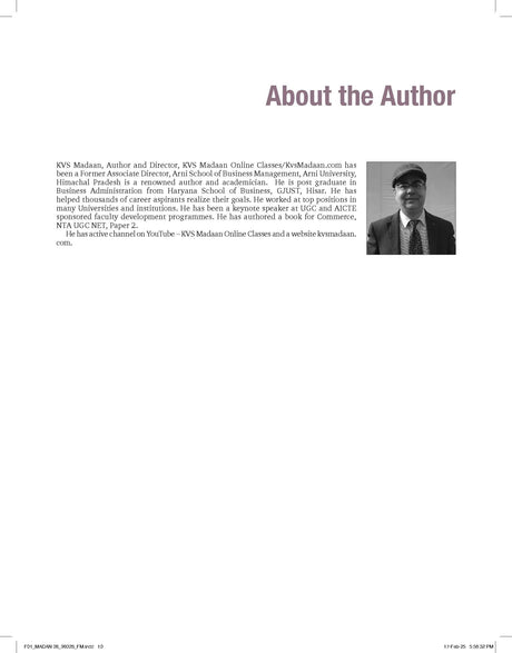 Pearson NTA UGC NET 2025 Paper 1 by KVS Madaan | Teaching & Research Aptitude | NET/SET/JRF | 3500+ Practice Questions | Unit-wise Previous Years’ Questions (1997-2022) | Fully Solved Papers from 2022-2025 | Chapter-wise Digital Diagnostic Tests, Mock Tes - Retail Maharaj