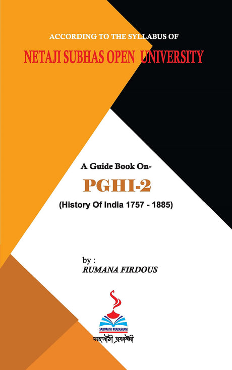 NSOU A Guide BOOK ON- PGHI- 2 (History Of India 1757-1885) - Retail Maharaj