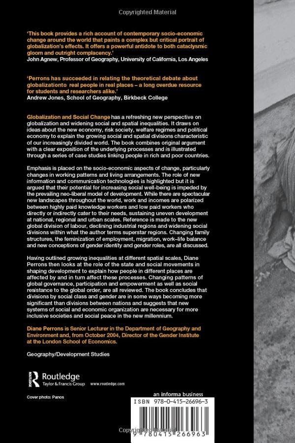Globalization and Social Change: People and Places in a Divided World - Retail Maharaj
