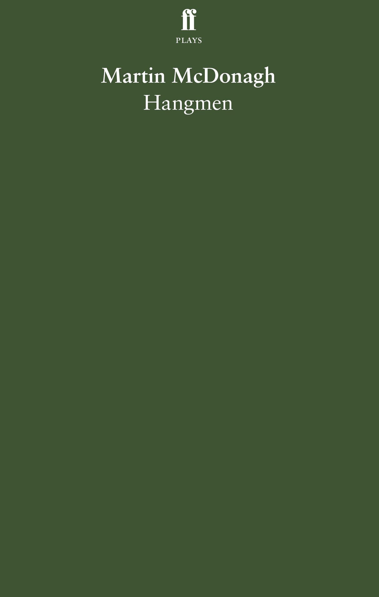 Hangmen (Faber Drama)