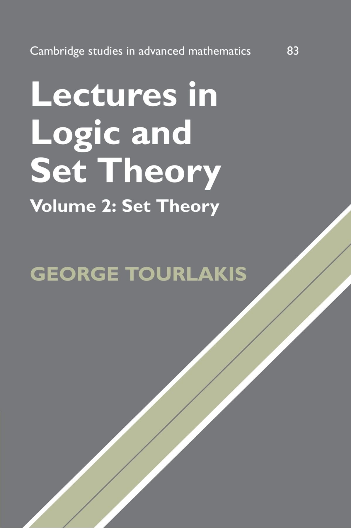 Lectures in Logic and Set Theory