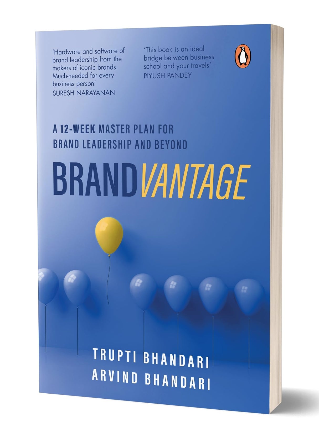 Brandvantage: A 12-Week Master Plan for Brand Leadership and Beyond | The definitive guide on branding & marketing for all businesses | Penguin, Non-fiction, Corporate Management
