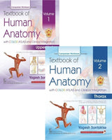 Textbook Of Human Anatomy With Color Atlas And Clinical Integration 2 Vol Set (Vol 1- Upper Limb Vol 2 - Thorax) With Companion Workbook (Pb 2024)