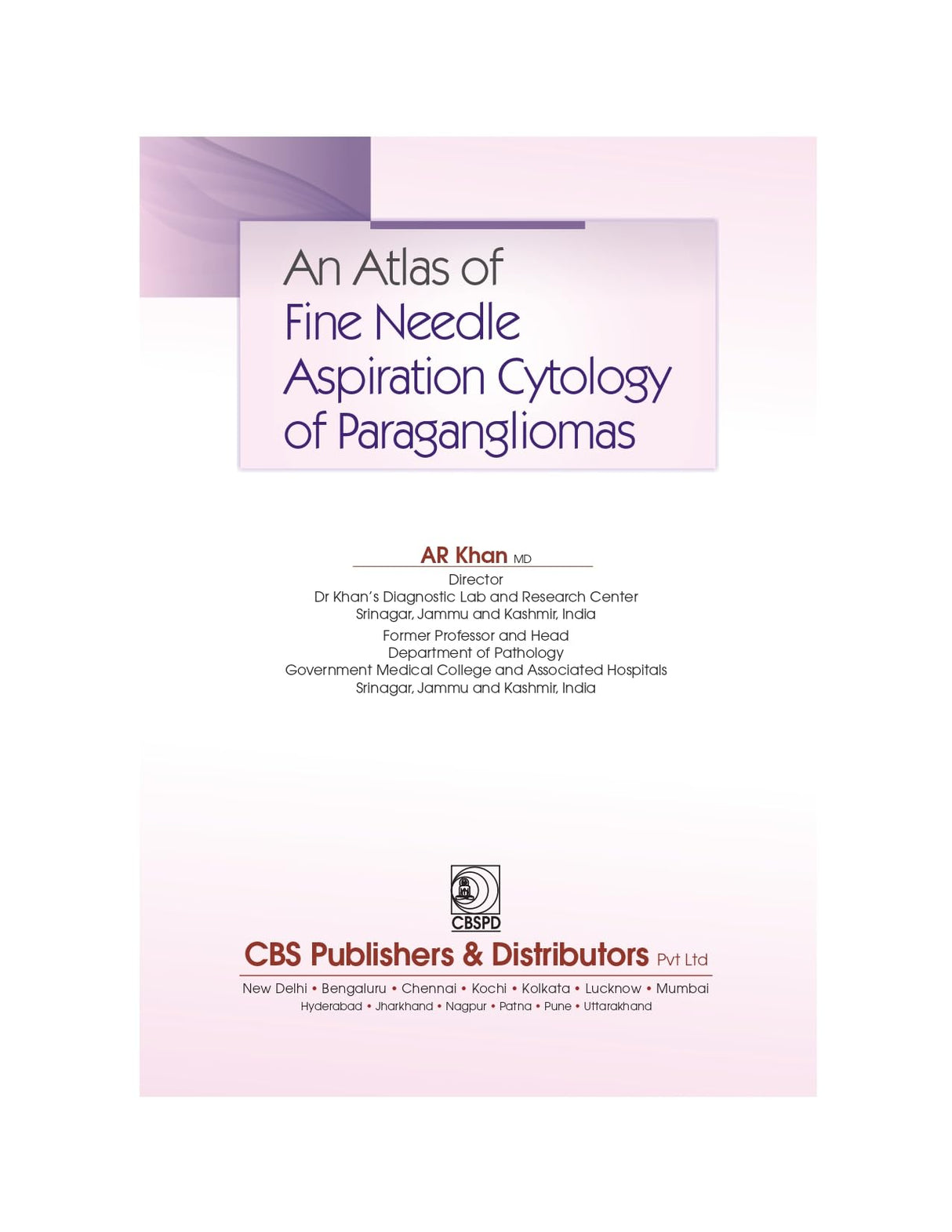 An Atlas of Fine Needle Aspiration Cytology of Paragangliomas