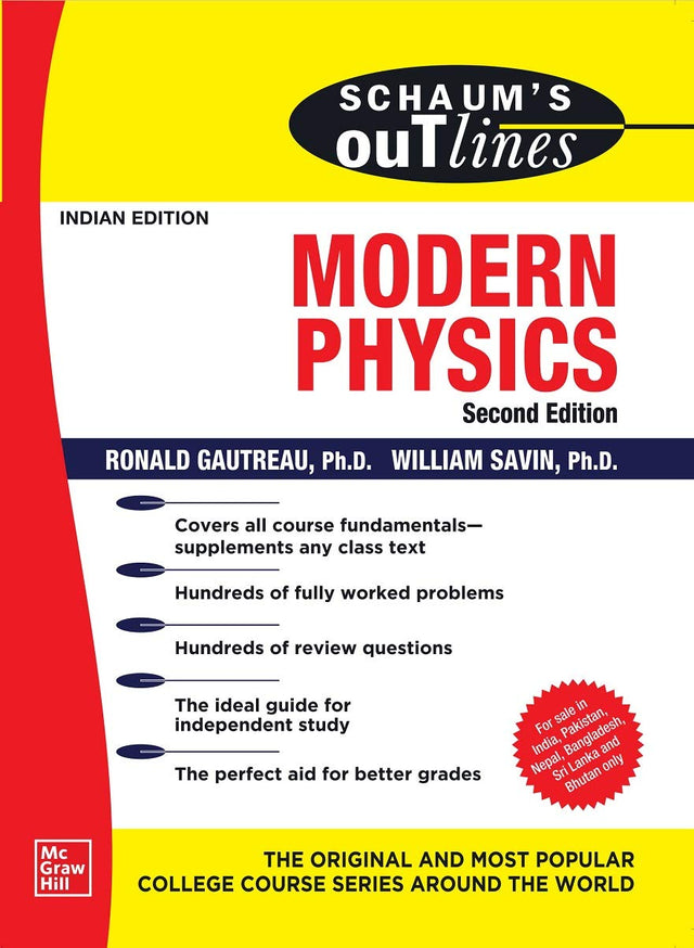 SCHAUM'S OUTLINE OF MODERN PHYSICS / 2ND EDITION - Retail Maharaj