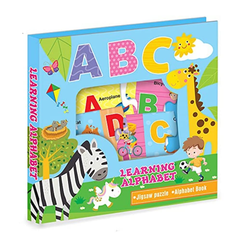 Hello Friend ABC Learning Alphabet Puzzle Board Book - Retail Maharaj