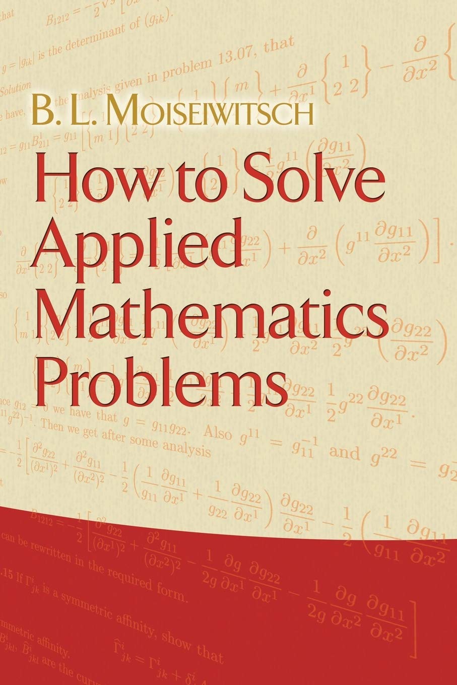 How to Solve Applied Mathematics Problems (Dover Books on Mathematics)