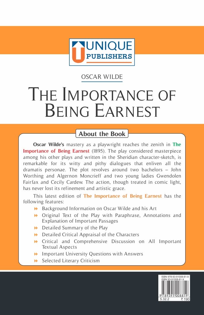 The Importance of Being Earnest