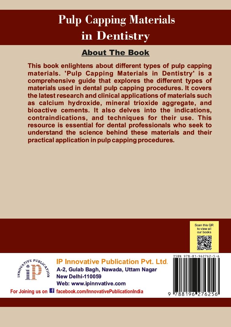 Pulp Capping Materials in Dentistry