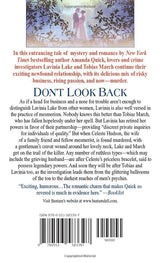 Don't Look Back: 2 (Lavinia Lake and Tobias March)