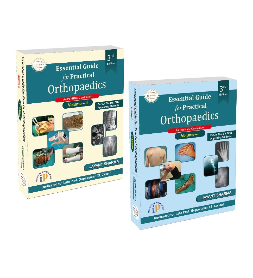 Essential Guide for Practical Orthopaedics - Set of 2 Volumes (Third Edition) - Retail Maharaj
