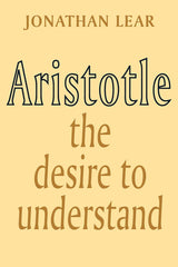 Aristotle: The Desire to Understand